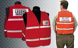 Incident Command Safety Vests